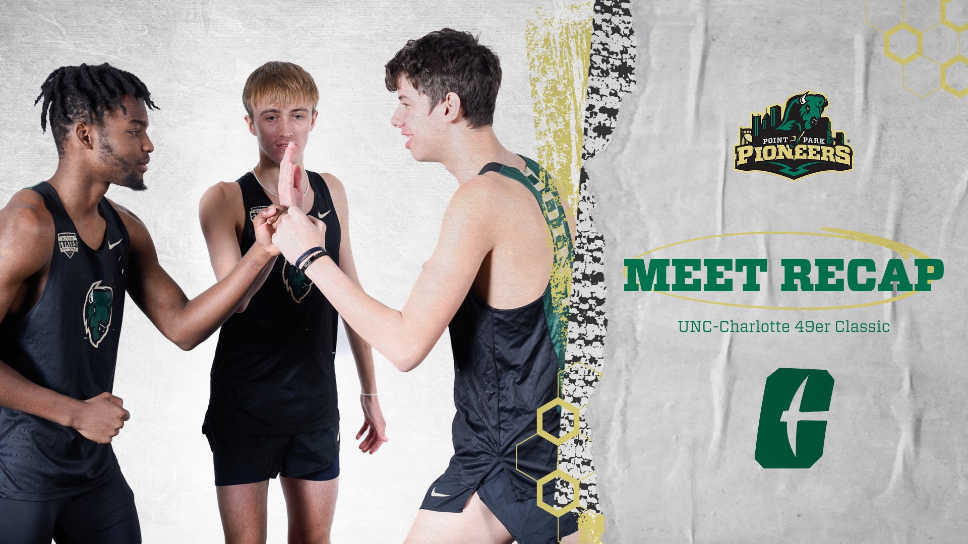 Point Park men open up Outdoor T&F season with records, placements at UNC-Charlotte